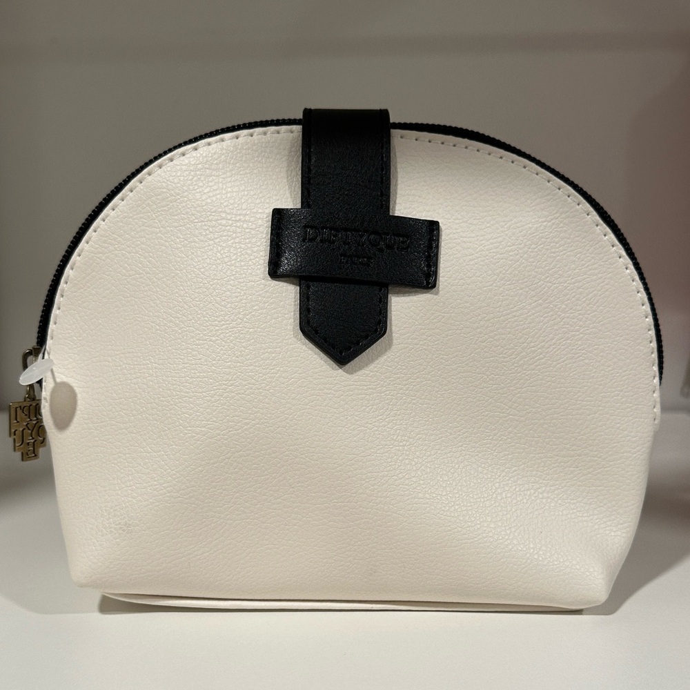 Diptyque Black and White Cosmetic Bag